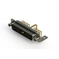 EDAC 629-21W1250-1NE Mixed Contact D-Sub Connectors Right-angle Power Combo D-Sub Connector