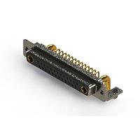 EDAC 630-27W2640-4N3 Mixed Contact D-Sub Connectors Right-angle Power Combo D-Sub Connector