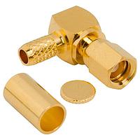 Amphenol RF 153101 Connectors SSMC  RA CBL-PLG F/H CRM