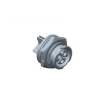 Amphenol LTW CC-03PMFS-QC801P Standard Circular Connector X-Lok, Middle Size, Plastic, 10A, 20A, 03 pins, Male Connector, Female Contact, Circular, Push Lock, Solder, Receptacle, IP68