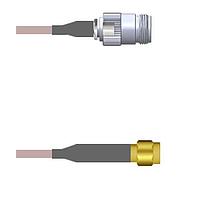 Amphenol Custom Cable Q-200680005009i RF Cable Assemblies N-SJ/SMA-SP G316 9I