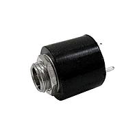 Switchcraft PC712AHU Jacks Sealed Unmated DC Power Jack, 2.5MM, Straight PC Mount, High Temp Material