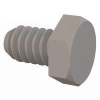 Essentra Components 011024H031 Cap Screw Hex Unslotted Bolt, #10-24 Thread, 5/16 Lg