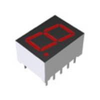 ROHM Semiconductor LA-401VD Numeric Display LED #1 DIGIT DISP .4" CA RED