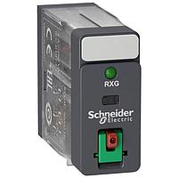 SCHNEIDER RXG22E7 2 Pole RELAY 2CO 5A@250VAC 48VAC COIL LED+LTB