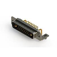 EDAC 629-17W2240-1N3 Mixed Contact D-Sub Connectors Right-angle Power Combo D-Sub Connector