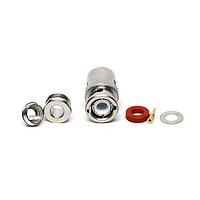 Radiall R141010000 Connectors BNC / STRAIGHT PLUG CLAMP TYPE CABLE 5/50 S+D