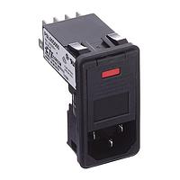 AMP Connectors - TE Connectivity PSL00D000 Inlets NO FILTER DUAL FUSE SNAP IN