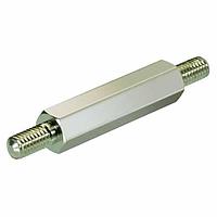 Harwin R30-4000602 Hex M3 x 6mm HEX 5mm A/F 6mm ML/ML NICKEL