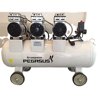 KOCU TM-OF750x3-70L Oil-free air compressor - Muffler HP