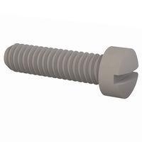 Essentra Components 010832F062PC Slotted Fillister Slotted Screw, #8-32 Thread, 5/8 Lg
