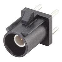 Rosenberger 59S10H-400T5-A PCB Connectors PlugPCBoardSolderPns Straight A Black