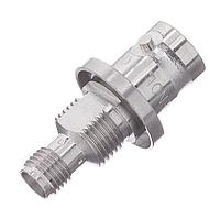Amphenol RF 901-9173 RF Adapters - Between Series BNC JACK-SMA JACK BLKHD ADAPTER
