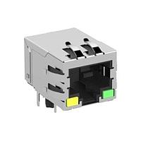 ERNI - TE Connectivity 203198-E Magnetic Jack MJIM IM 1X1 S 88 GF5 X R THRU * L1A M3D0