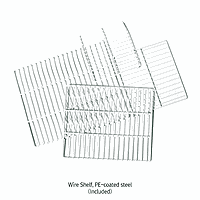 DaiHan DH.WIG11155 Shelf Wire, Polyethylene (PE) Coaated,w/2XBrackets IGS155, for 155lit.