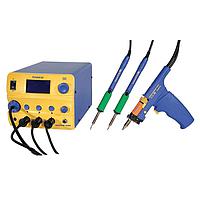 Soldering station, assembly, repair versatile