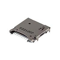 Same Sky (formerly CUI Devices) MSD4-1-A Card Connectors 19 Positions, Push In, Auto Eject Out, SMT, 2.25 mm Height Above Board, 3u"