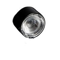 Ledil CA19888_TINA-Y-WWW LED Lenses 75Deg Wide Blk Assembly w/Hldr Tape&Pins