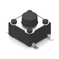 Wurth Elektronik 430182050816 Tactile Switches Tact Switch SMT 5.0mm Blk Act.