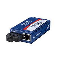 Advantech IMC-350I-SL-A Media Converters Mini Hardened Media Converter, 100Mbps, Single mode 1550nm, LFPT, 80km, SC, AC adapter