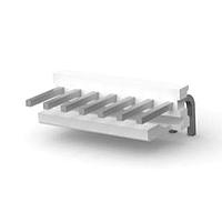 AMP Connectors - TE Connectivity 640387-7 Plug Housing POLARIZED HDR RA 7P Square post tin