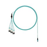 Panduit FXTRP8NUHSNF079 Fiber Optic Cable Assemblies OM3 12-fiber round harness cable, plenum