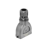 HARTING 19431160448 Hoods HAN-ECO 10B SNGL LVR TP ENTRY, M40 W/ GLN