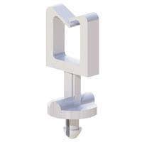 Essentra Components SMWS-1-01 Clip, Wire Saddle Micro Wire Sdl,Spacer,Natural