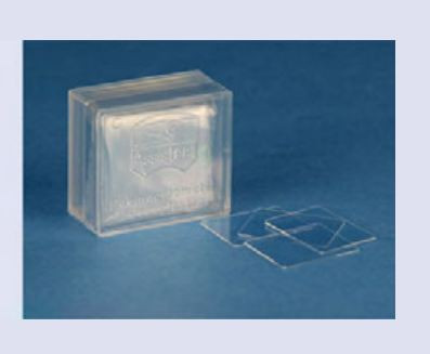 Laboratory microscopy accessories and glassware for specimen preparation