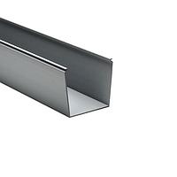 HellermannTyton 181-44009 Solid Wall Wiring Duct Solid Wall Wiring Duct, 4" x 4", Non-Adhesive, PVC, Gray, 120ft /Carton