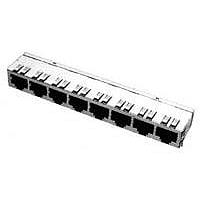 AMP Connectors - TE Connectivity 5406205-2 Modular 6PORT 8P R/A SHIELD