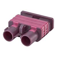 Rosenberger 59Z016-000D Accessories Plastic housing Plug Straight D BViolet