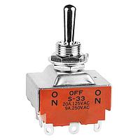 NKK Switches S33/CUL Toggle Switches 3PDT ON OFF ON MEDIUM/HIGH CAPACITY