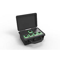 NEUTRIK NO4SABB4D-A Fiber Optic Connectors opticalCON breakout box: 1x NO4FDW-A to 4x NO2-4FDW-A (channel A connected, for TX- or RX-only applications)