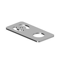 Banner Engineering SMBAMS22P LED Mounting Brackets SMBAMS22P AUTOMOTIVE BRACKET, SMBAMS22P, P/N 147094 , CRS ZINC, 22MM HOLE, FLAT PLATE