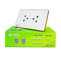 HUNONIC HNLSK02T Grounded socket (White)