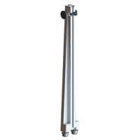 Essentra Components VMCG-320-MPBK-K Vertical, Type 3 Card Guide,Vert Mnt,Gry,120.1MM Hgt