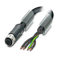 PHOENIX CONTACT 1100838 Sensor Cables / Actuator Cables SAC-4P-20 0-PUR/M12FSS PE