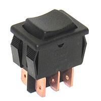 CW Industries GRS-4023C-1300 Rocker Switches DPDT BLK MOM-OFF-MOM