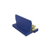 Amphenol FCI 65801-137LF Connectors Clincher&trade; Flex Connectors, Receptacle Assembly, Single Row, 8 Positions, 2.54mm (.100in) Pitch.