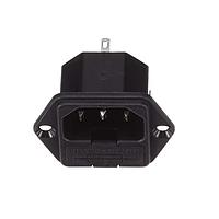 Bulgin PF0002/28 Inlets Flange Mount IEC Fused Inlet