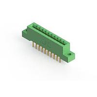 EDAC 333-020-542-204 Standard Card Edge Connectors 20P .156" x .200" DR GREEN