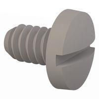 Essentra Components 011024B031 Machine Screw Binder Slotted Screw, #10-24 Thread, 5/16 in Lg