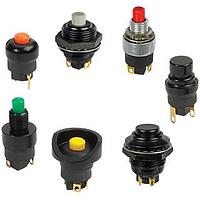 OTTO P7-616242 Subminiature Low-Level Mil Sldr 5A SPST-DB, SPDT-DB