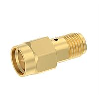 Radiall R126704000 RF Adapters - In Series SMA Adapter M/F Beryllium Copper version Gold plated ,Copper underplate