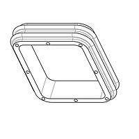 DEUTSCH - TE Connectivity 1010-016-0406 Accessories SEAL, INTF, 4P, RED-ORG, STD, DT