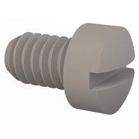 Essentra Components 010832F025PC Slotted Fillister Slotted Screw, #8-32 Thread, 1/4 Lg