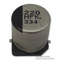 PANASONIC EEVFK1V681Q SMD Aluminium Electrolytic Capacitor, Radial Can - SMD, 680 µF, 35 V, 5000 hours @ 105°C, Polar