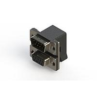 EDAC 663-009-264-002 Dual Port D-Sub Connectors Right-angle Dual Port D-Sub Connector