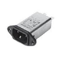 Schaffner FN9233SR-6-06 Inlets 6A Bleed Resistor Snap-in vertical